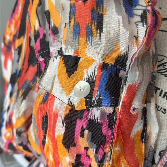 Ruby Rd. Multicolor Abstract Shirt - Picture 2 of 3